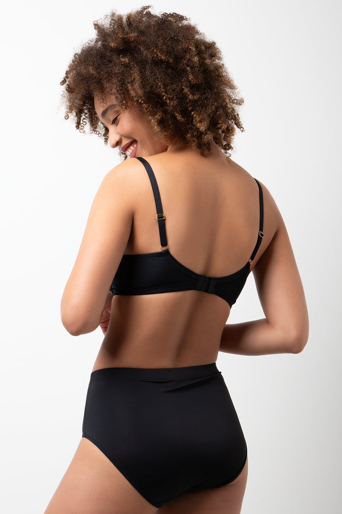 3 Pack Briefs Black And Natural (3)