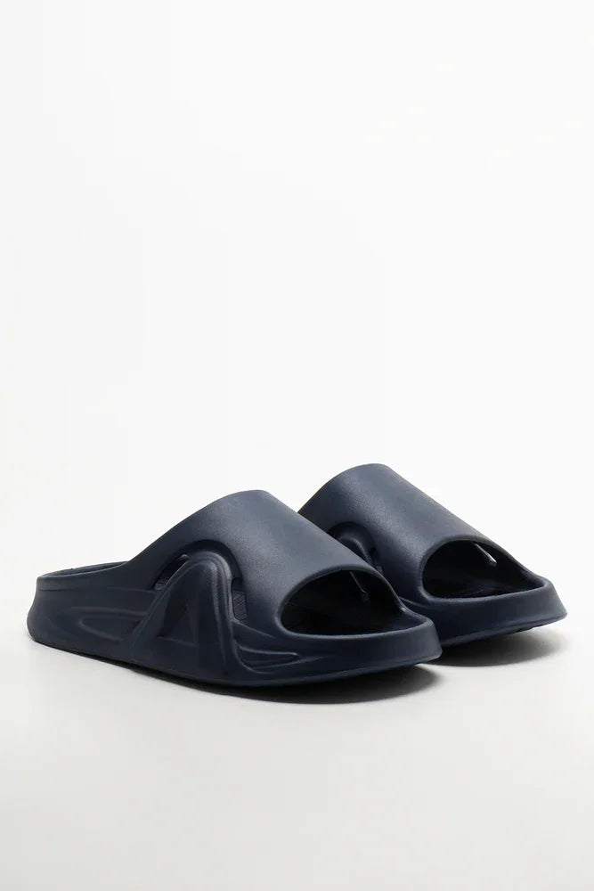 Moulded Slides Navy