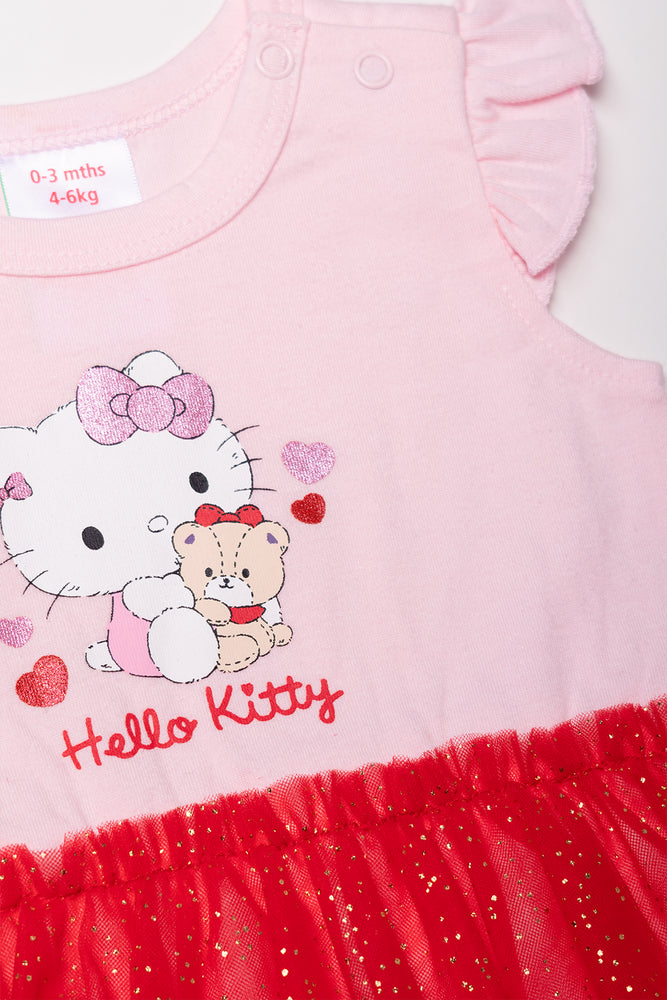 Hello Kitty Tutu Romper Set Pink (1)