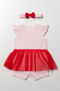 Hello Kitty Tutu Romper Set Pink (3)