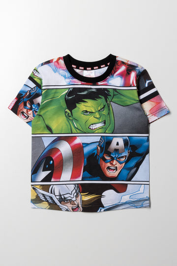 Avengers Short Sleeve T-Shirt Multi