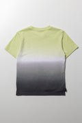 Tie Dye Short Sleeve T-Shirt Green (2)