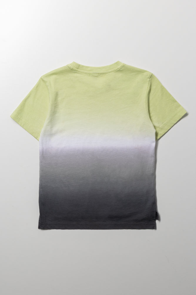 Tie Dye Short Sleeve T-Shirt Green (2)