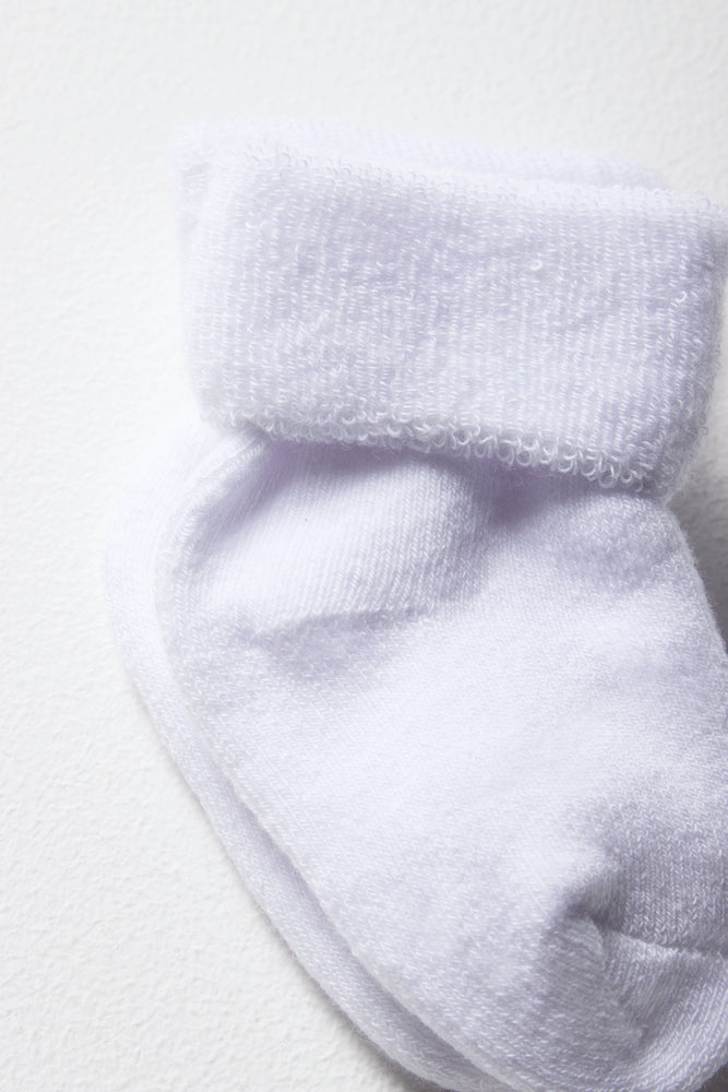 2 Pack Socks White (2)