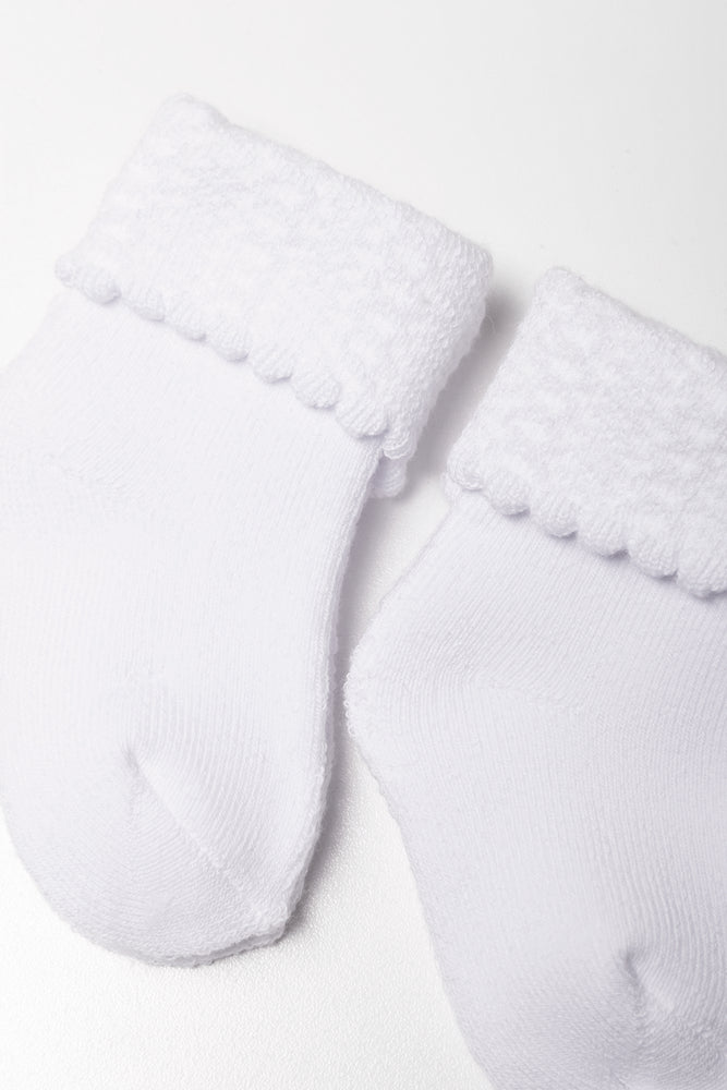 2 Pack Socks White