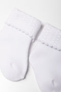 2 Pack Socks White (1)