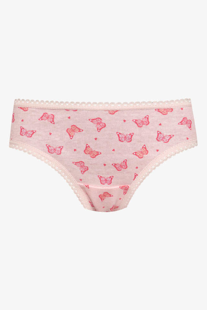 7 Pack Butterfly Bikini Panties Multi (1)