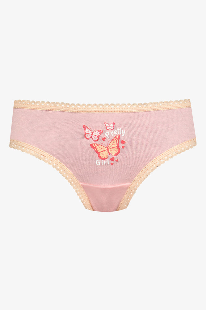 7 Pack Butterfly Bikini Panties Multi (2)