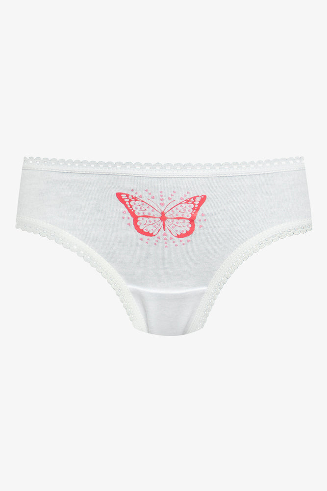 7 Pack Butterfly Bikini Panties Multi (6)