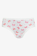 7 Pack Butterfly Bikini Panties Multi (7)