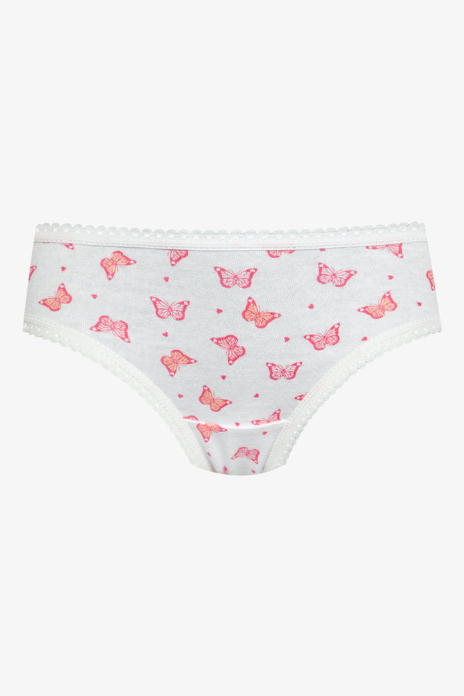 7 Pack Butterfly Bikini Panties Multi (7)