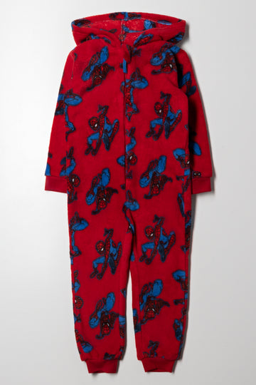 Spider-Man  Onesie Red