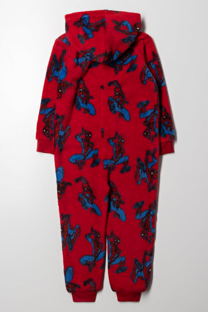 Spider-Man  Onesie Red (2)