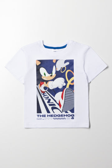 Sonic Short Sleeve T-Shirt White