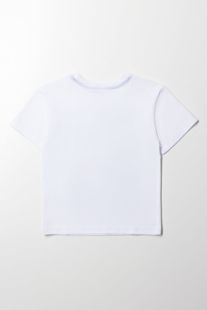 Sonic Short Sleeve T-Shirt White (2)