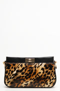 Leopard Handbag Brown And Black