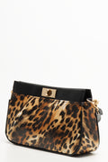Leopard Handbag Brown And Black (1)