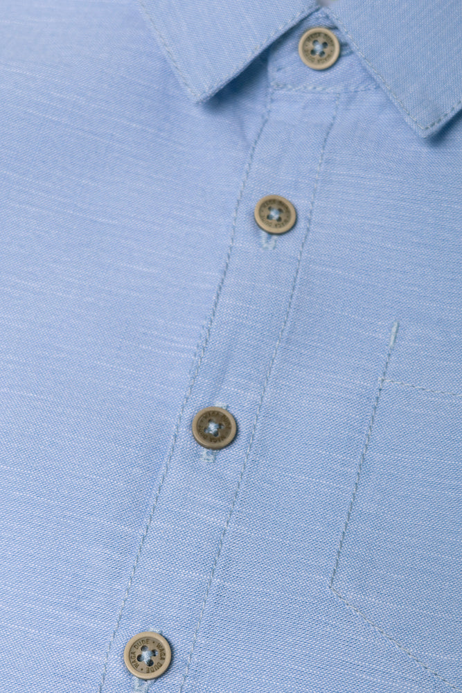 Short Sleeve Shirt Blue