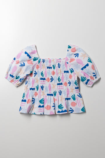 Front Tie Top Multi