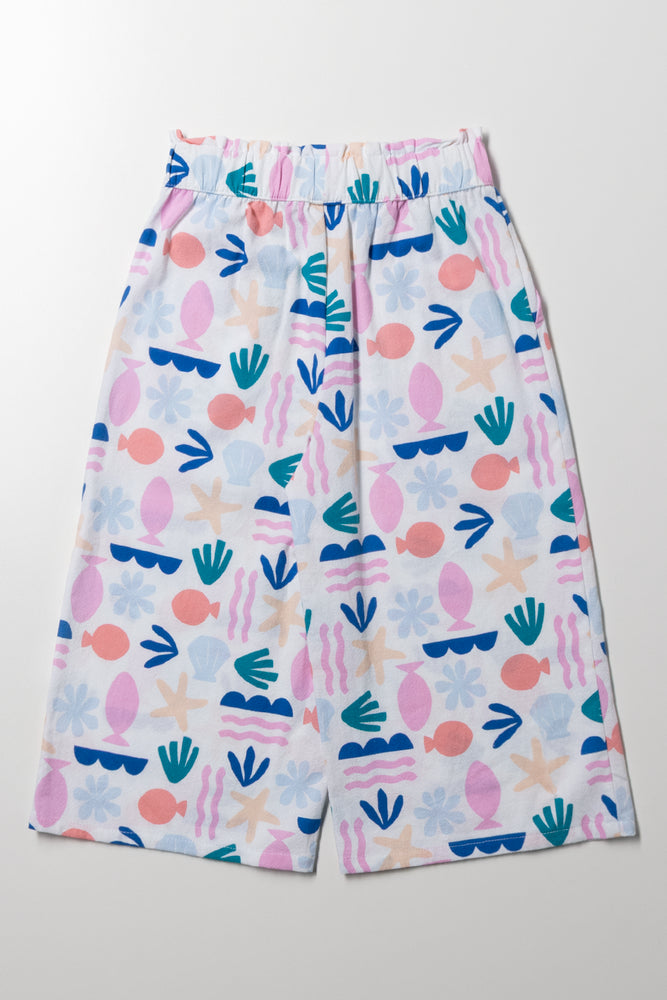 Wide Leg Pants Multicolour (2)