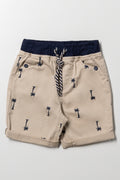Paim Tree Shorts Natural