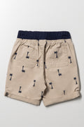 Paim Tree Shorts Natural (2)