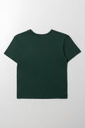 Bokkie Short Sleeve T-Shirt Dark Green (2)