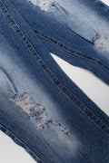 Ripped Denim Jeans Blue (2)