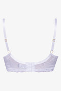 Plus Size 2 Pack Lace Balconette Bra Natural And White (3)