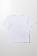 Smiley Short Sleeve T-Shirt White (2)