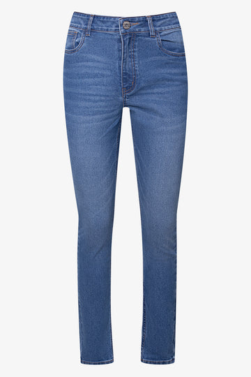 High Rise Skinny Denim Jean Blue