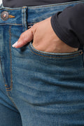 Boot Leg Denim Jeans Blue (4)