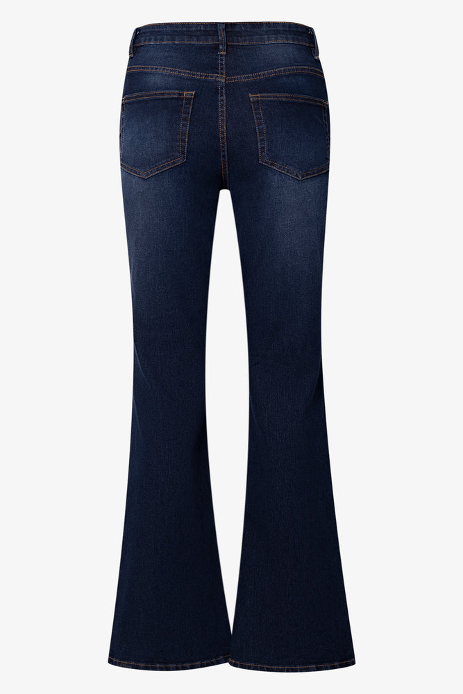 Boot Leg Denim Jeans Blue