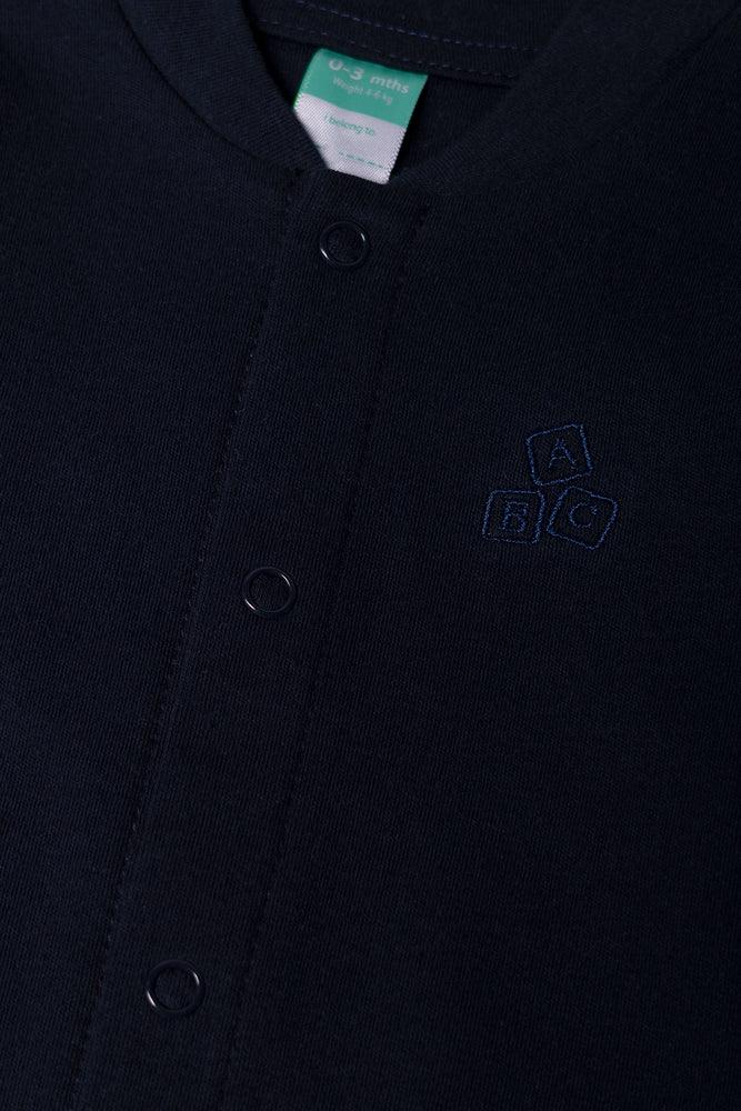 Interlock Babygrow Navy