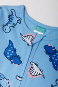 Dinosaur Babygrow Blue (1)