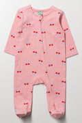 Cherry Babygrow Pink