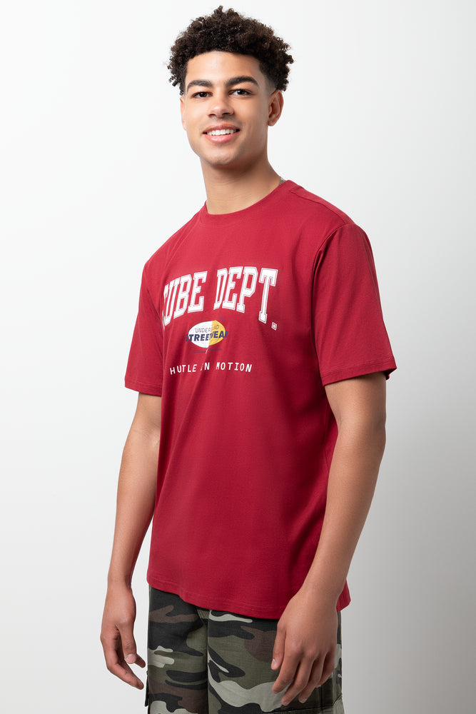 Short Sleeve T-Shirt Burgundy