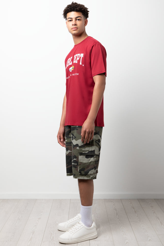 Short Sleeve T-Shirt Burgundy