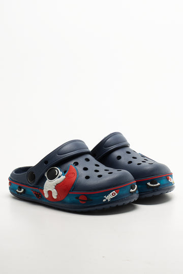 Light Up Clogs Navy