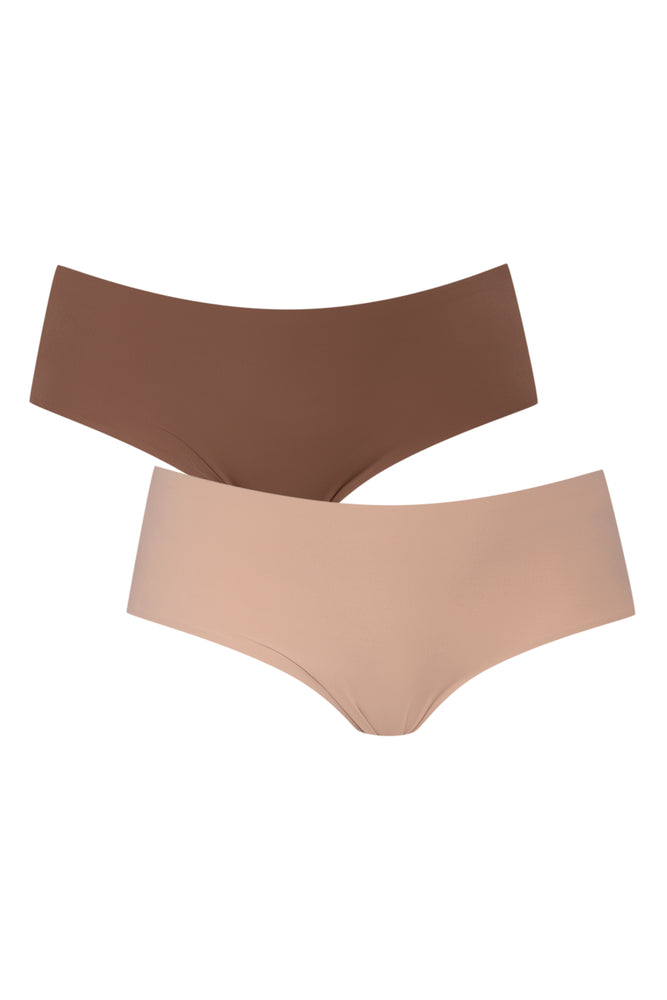 2 Pack Bonded Boylegs Brown And Natural