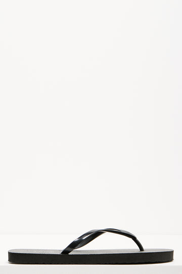 Plain Flip Flop Black