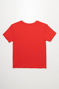 Avengers Short Sleeve T-Shirt Red (2)