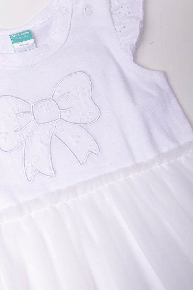 Tutu Romper Set White (1)