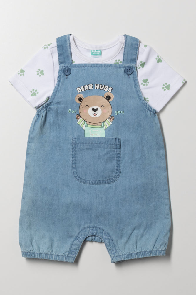 Buddy Dungaree Blue