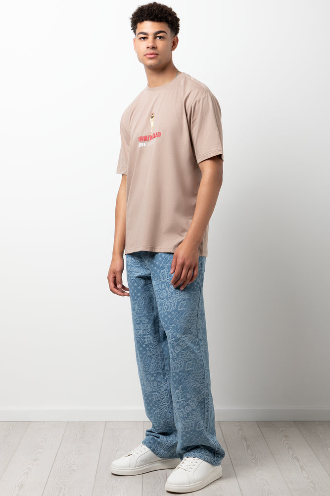 Short Sleeve T-Shirt Light Brown