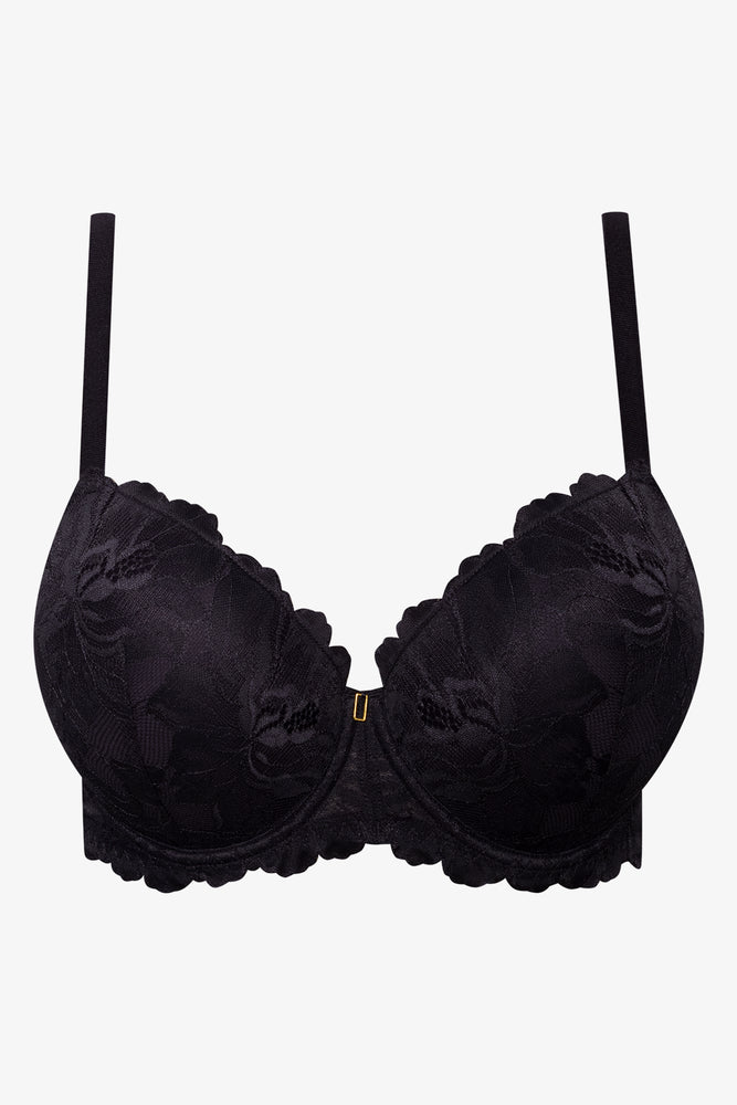 Plus Size 2 Pack Summer Lace Balconette Bra (2)