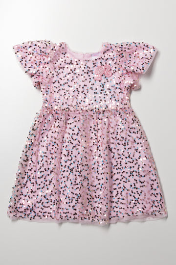 Barbie Sequin Dress Pink