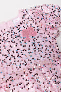 Barbie Sequin Dress Pink (1)