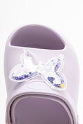 Glitter Butterfly Slides Lilac (4)