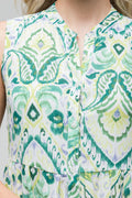Tiered Dress Green (3)